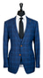Lapis Blue Windowpane Chic Suit