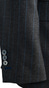 Charcoal Blue Pinstripe Suit