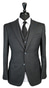 Charcoal Blue Pinstripe Suit