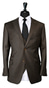 Dark Walnut Brown Wool Suit