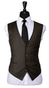 Dark Walnut Brown Wool Suit