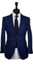 Midnight Blue Check Suit