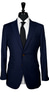 Blue Melange Windowpane Wool Suit