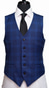 Lapis Blue Windowpane Suit