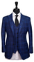 Lapis Blue Windowpane Suit
