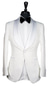 White Floral Jacquard Classic Tux