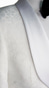 White Floral Jacquard Classic Tux