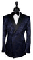 Royal Blue Jacquard Tuxedo