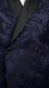 Royal Blue Jacquard Tuxedo