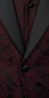 Red Jacquard Tuxedo