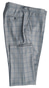 Grey Plaid Double-Breasted Suit