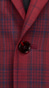 Red Check Wool Suit