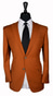 Burnt Orange Wool Suit