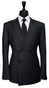 Charcoal Pinstripe Wool Suit