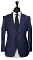 Space Blue Windowpane Wool Suit