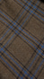 Coffee Check Wool Suit