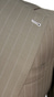 Desert Stripe Wool Suit