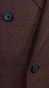 Mahogany Double-Breasted Wool Suit