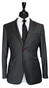 Monogram Charcoal Wool Suit