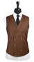Terra Brown Three-Piece Suit 