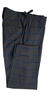 Grey with Blue Windowpane Comfort Suit