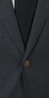 Charcoal Herringbone Wool Suit