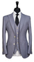 Blue Gray Wool Suit