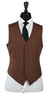 Cinnamon Brown Wool Suit