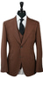 Cinnamon Brown Wool Suit