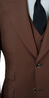 Cinnamon Brown Wool Suit
