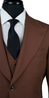 Cinnamon Brown Wool Suit