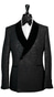 Tuxedo Velours Noir Corbeau