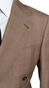 Golden Sand Plaid Double-Breasted Suit