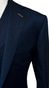 Navy Blue Herringbone Suit