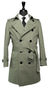 Trench Coat Classique Vert Olive