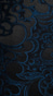Complet Jacquard Baroque Bleu Nuit