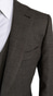 Walnut Brown Textured Wool Suit