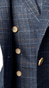 Blue Glen Check Double-Breasted Suit