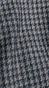 Blue-Grey Houndstooth Wool Suit