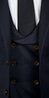 Dark Blue Shine Wool Suit