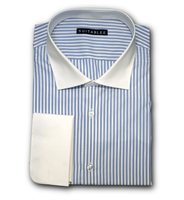 Light Blue Stripe Dress Shirt