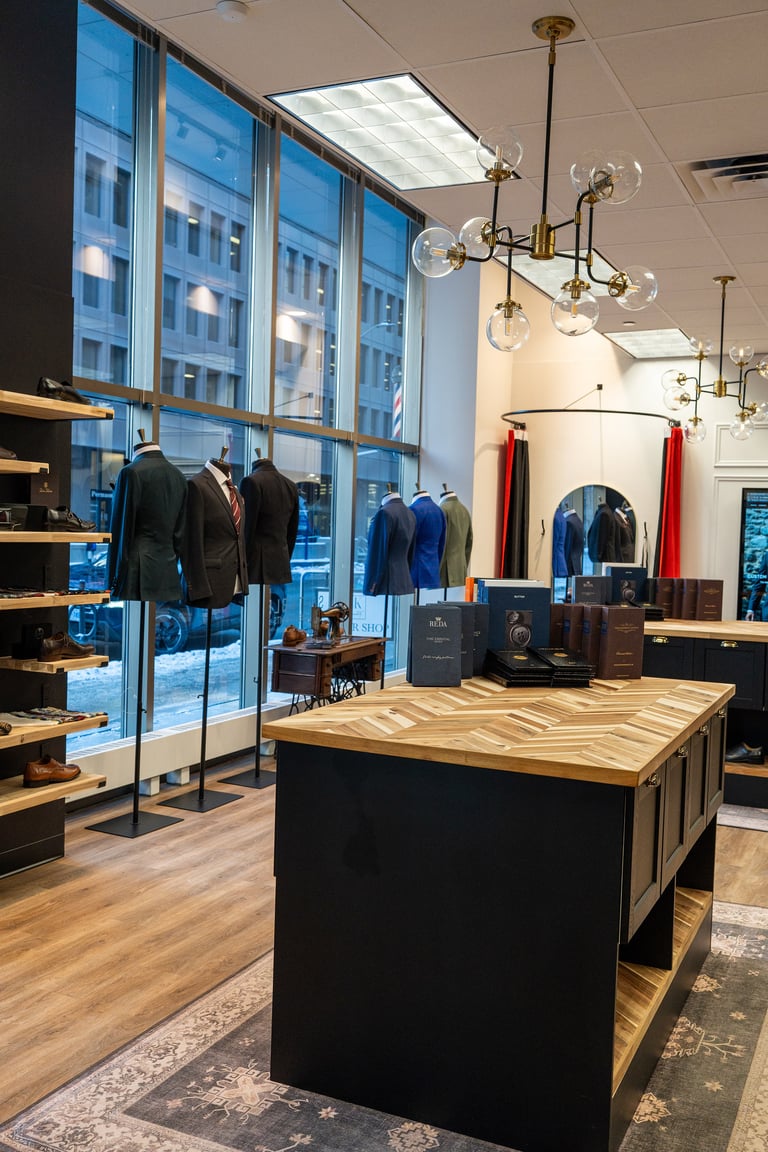 costumes sur mesure Ottawa