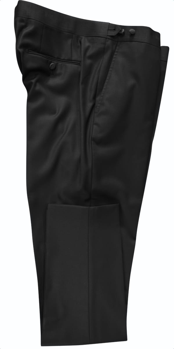 Tuxedo Laine Texturee Noire