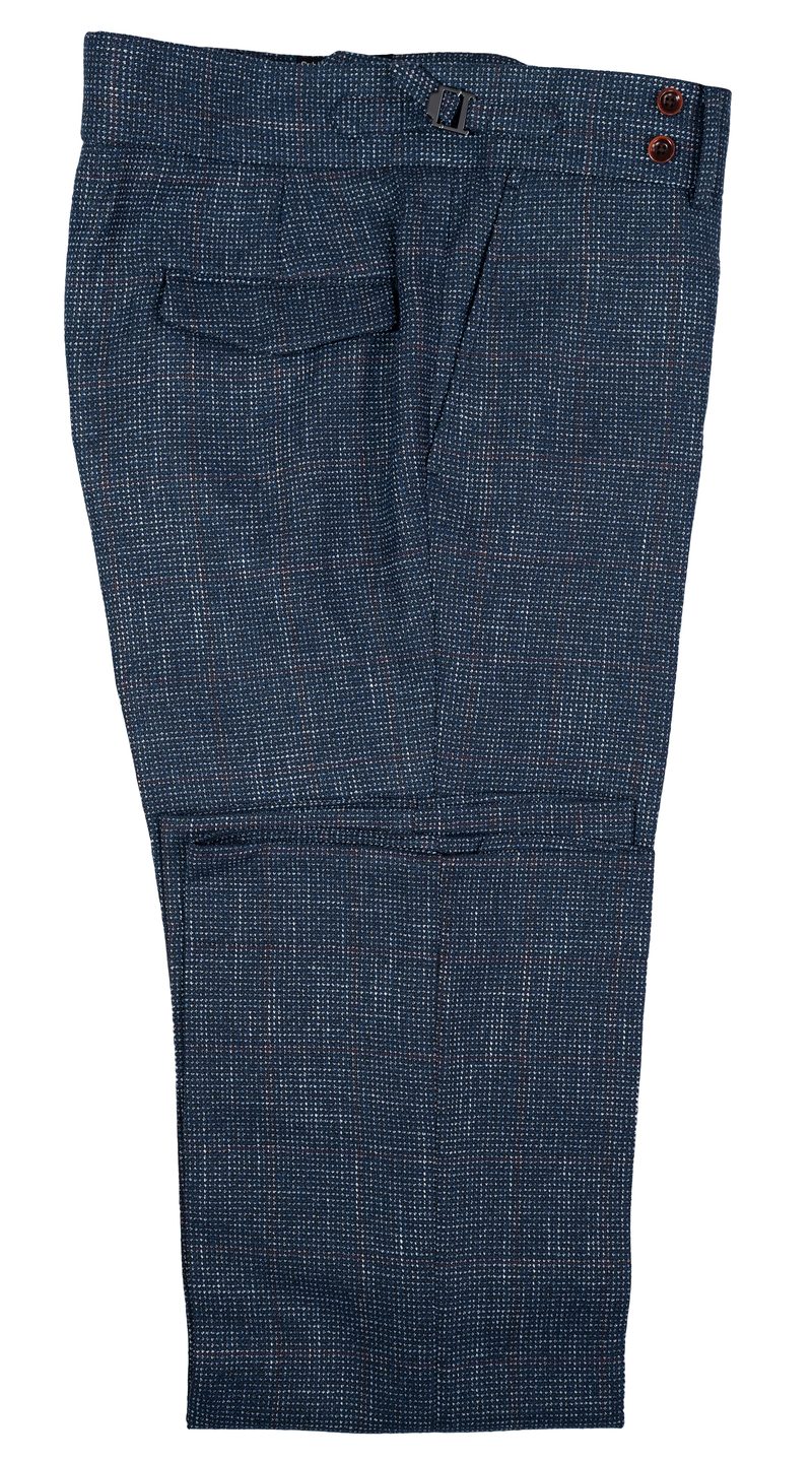 Complet Laine Bleue Chiné