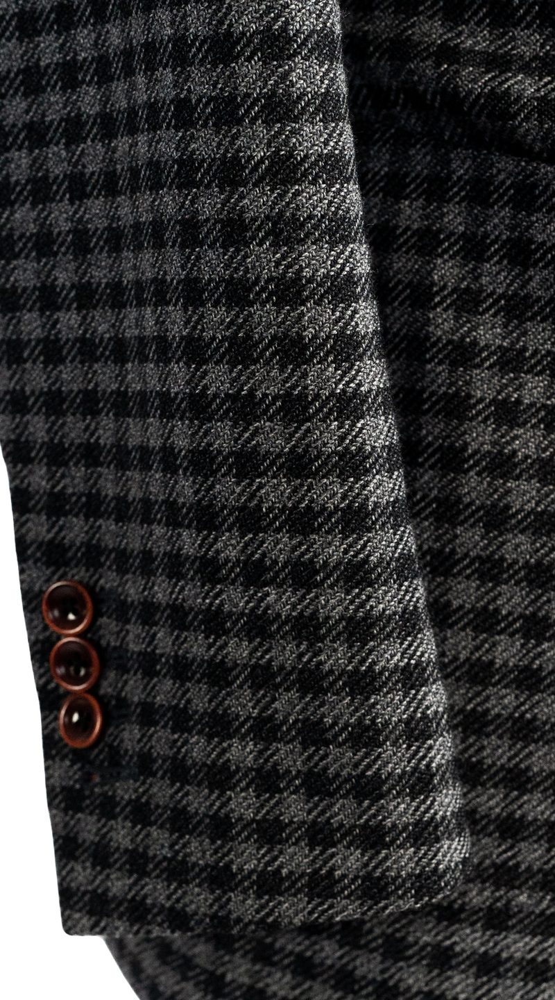 Complet Windsor Carreaux Noirs