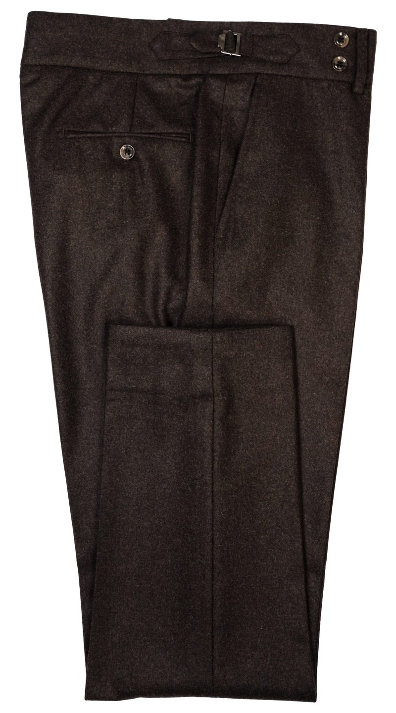 Complet Laine Flanelle Noyer
