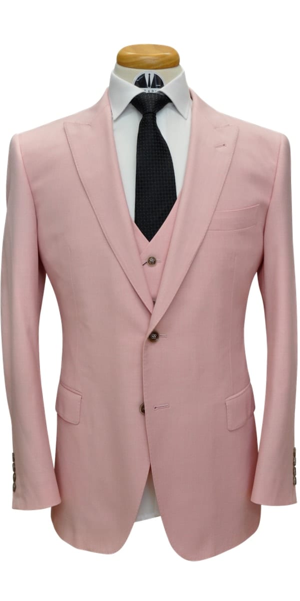 Pink Wool Suit
