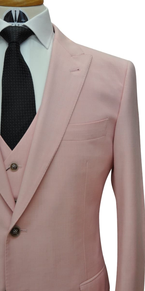 Pink Wool Suit