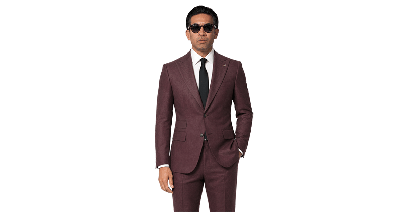 Mahogany Classic Wool Suit