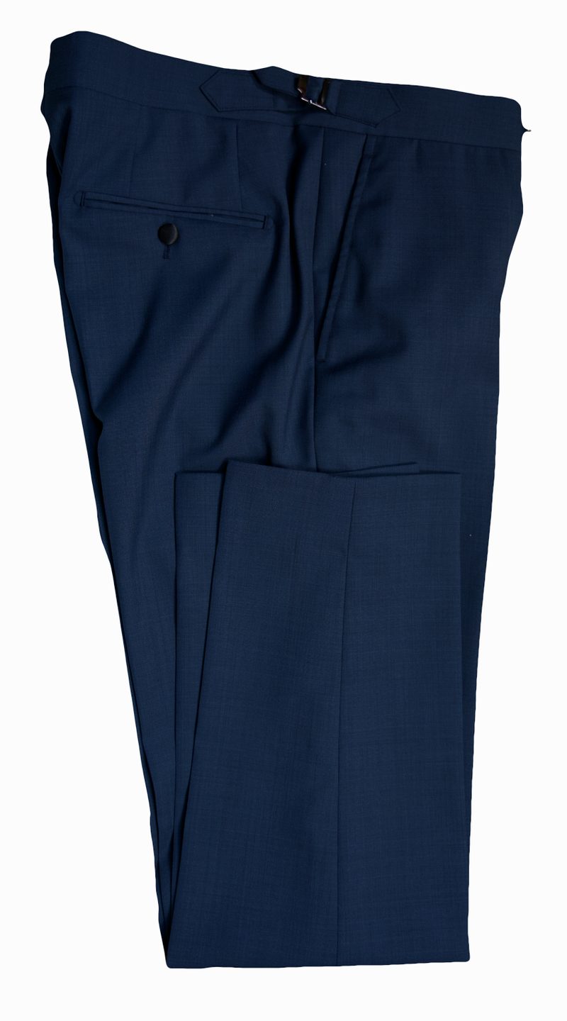 Prussian Sharkskin Wool Tuxedo